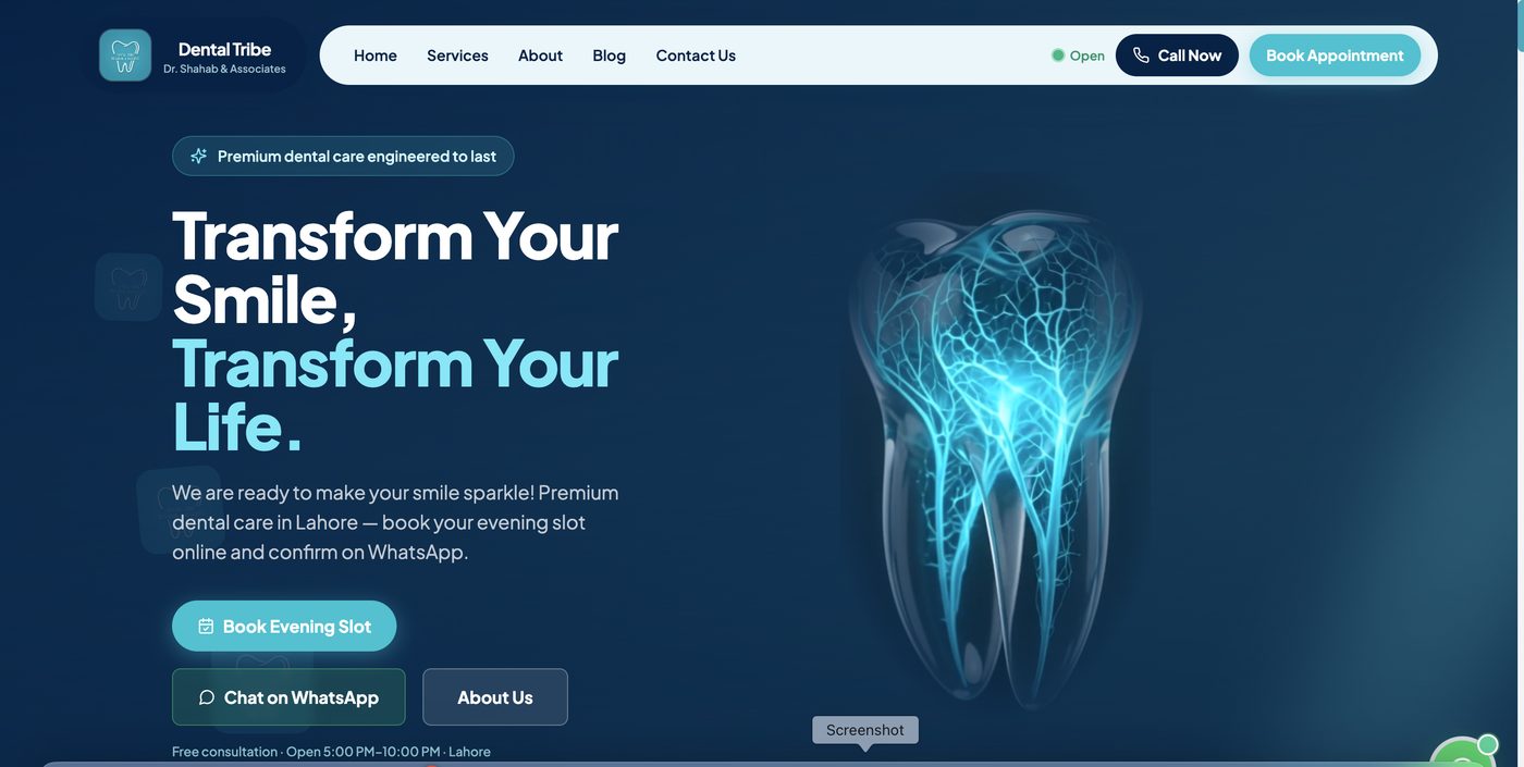Dental Tribe screen 1