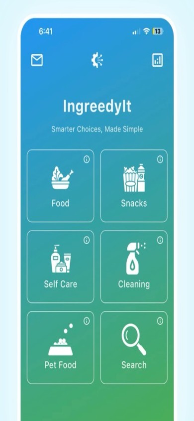 IngreedyIt — Home — explore food, cosmetics & more