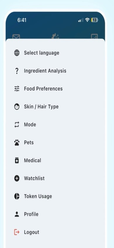 IngreedyIt — Settings — personalize your experience